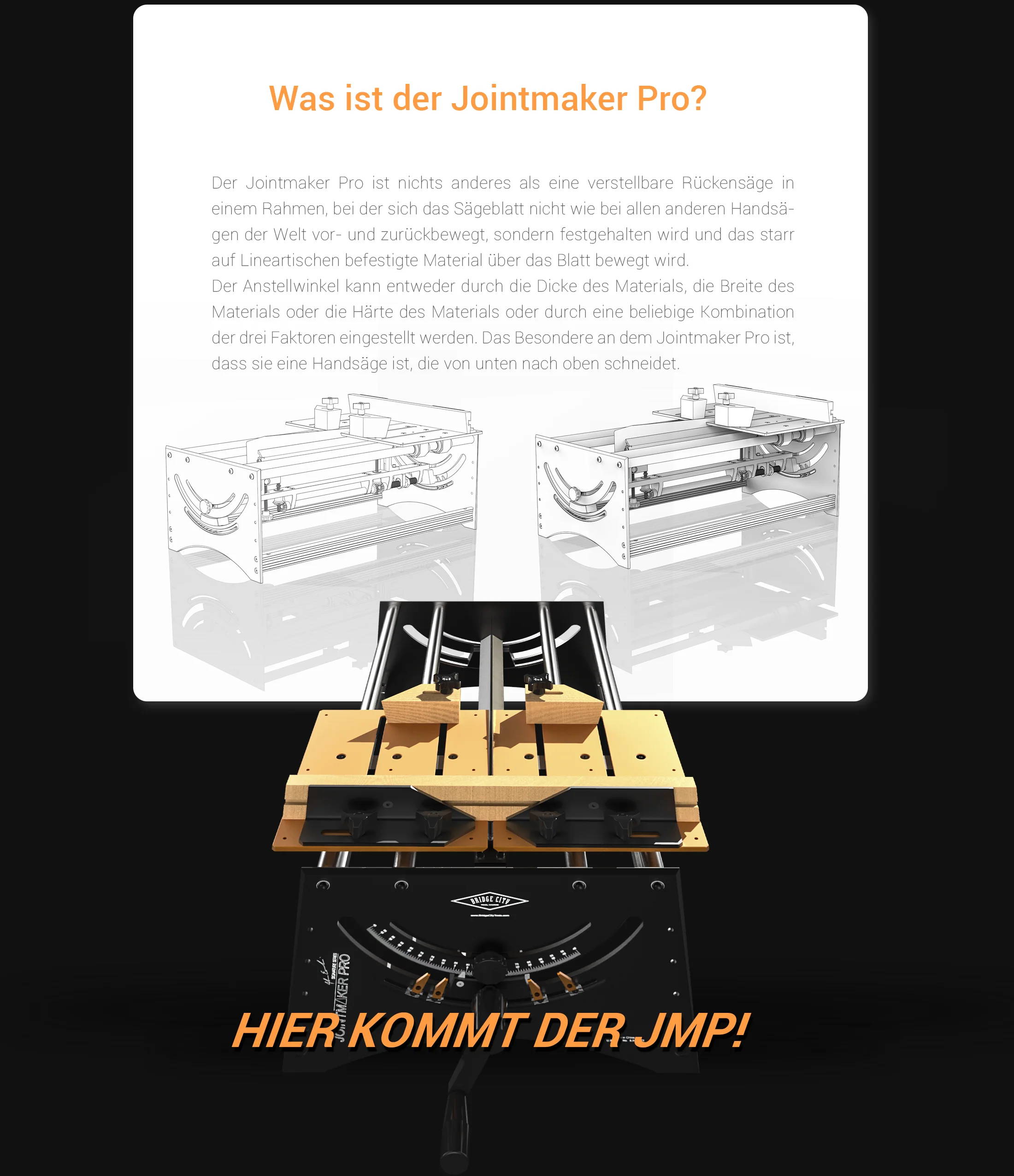 Jointmaker Pro – Bridge City BRIDGE CITY JMPv2 Jointmaker Pro